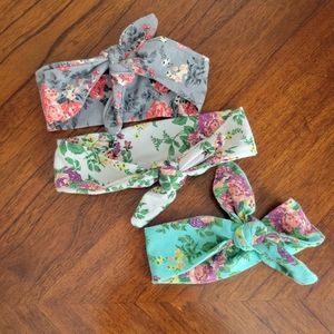 Infant/Toddler Headpiece Bundle 3 Headwraps
